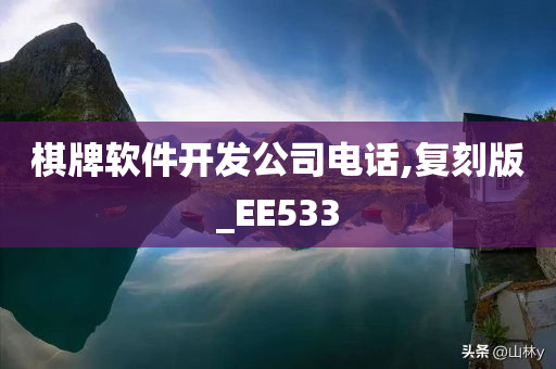 棋牌软件开发公司电话,复刻版_EE533