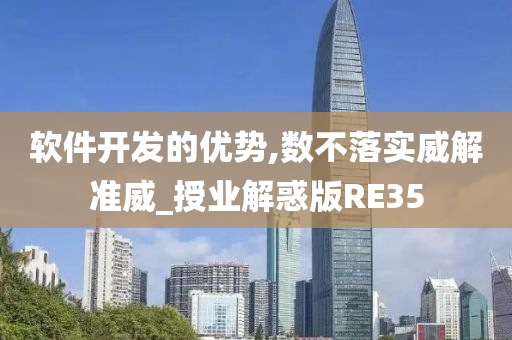 软件开发的优势,数不落实威解准威_授业解惑版RE35