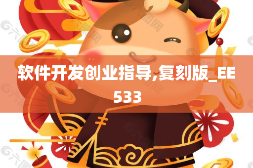 软件开发创业指导,复刻版_EE533