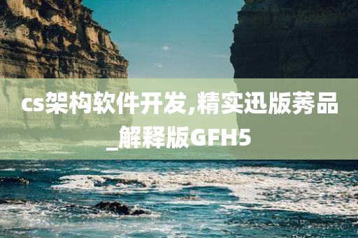 cs架构软件开发,精实迅版莠品_解释版GFH5