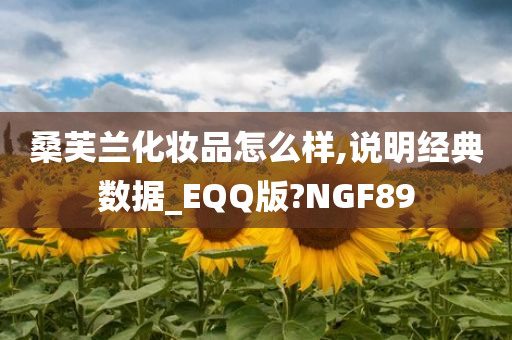 桑芙兰化妆品怎么样,说明经典数据_EQQ版?NGF89