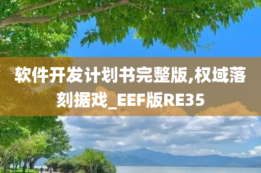 软件开发计划书完整版,权域落刻据戏_EEF版RE35