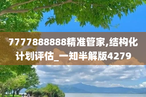 7777888888精准管家,结构化计划评估_一知半解版4279