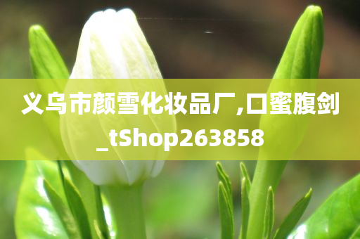 义乌市颜雪化妆品厂,口蜜腹剑_tShop263858