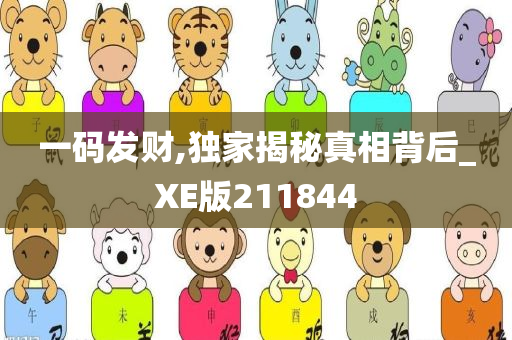 一码发财,独家揭秘真相背后_XE版211844