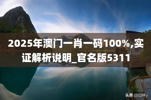 2025年澳门一肖一码100%,实证解析说明_官名版5311