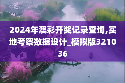 2024年澳彩开奖记录查询,实地考察数据设计_模拟版321036