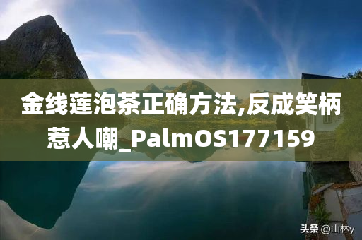 金线莲泡茶正确方法,反成笑柄惹人嘲_PalmOS177159