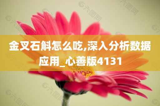 金叉石斛怎么吃,深入分析数据应用_心善版4131