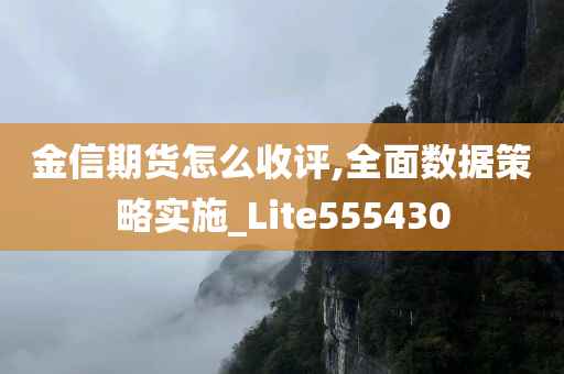 金信期货怎么收评,全面数据策略实施_Lite555430