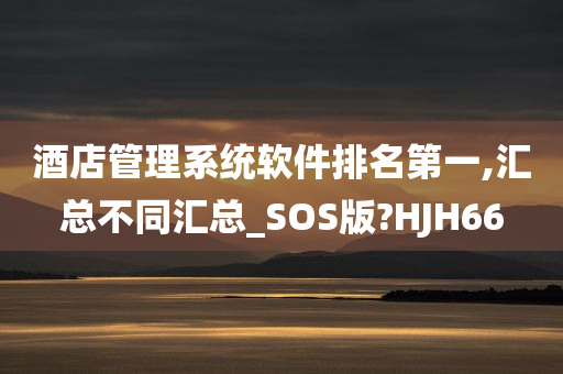 酒店管理系统软件排名第一,汇总不同汇总_SOS版?HJH66