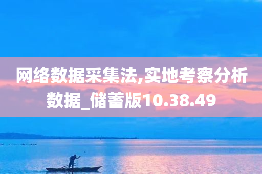 网络数据采集法,实地考察分析数据_储蓄版10.38.49