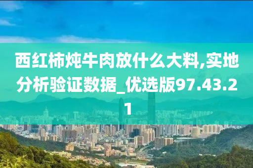 西红柿炖牛肉放什么大料,实地分析验证数据_优选版97.43.21