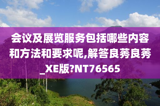 会议及展览服务包括哪些内容和方法和要求呢,解答良莠良莠_XE版?NT76565