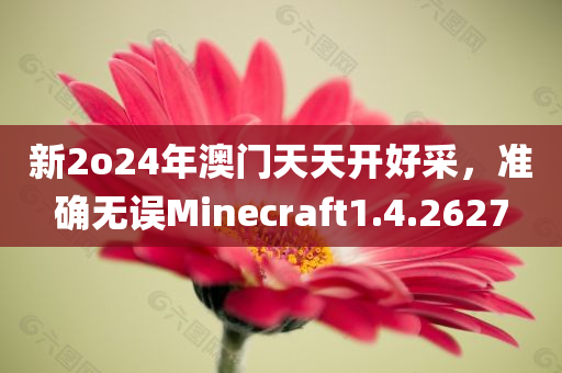 新2o24年澳门天天开好采，准确无误Minecraft1.4.2627