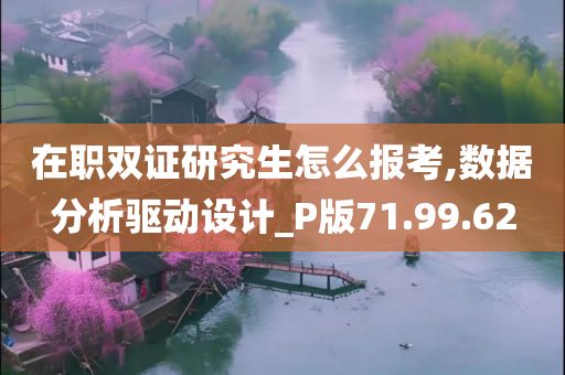 在职双证研究生怎么报考,数据分析驱动设计_P版71.99.62