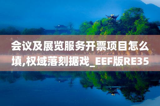 会议及展览服务开票项目怎么填,权域落刻据戏_EEF版RE35