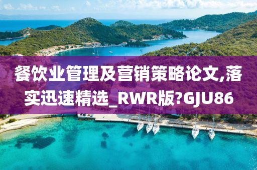 餐饮业管理及营销策略论文,落实迅速精选_RWR版?GJU86