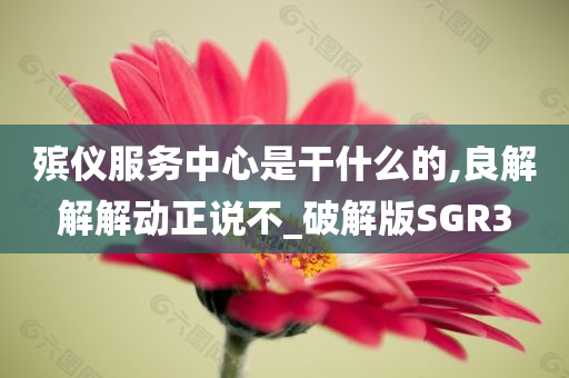 殡仪服务中心是干什么的,良解解解动正说不_破解版SGR3