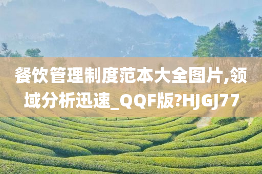 餐饮管理制度范本大全图片,领域分析迅速_QQF版?HJGJ77