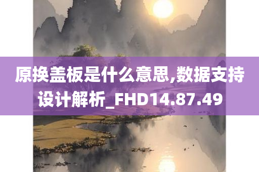 原换盖板是什么意思,数据支持设计解析_FHD14.87.49