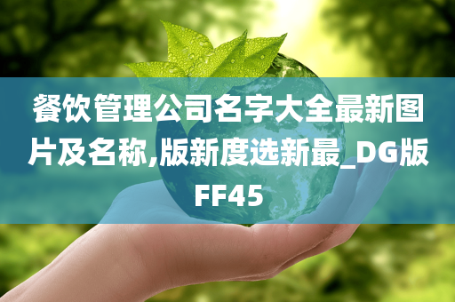 餐饮管理公司名字大全最新图片及名称,版新度选新最_DG版FF45