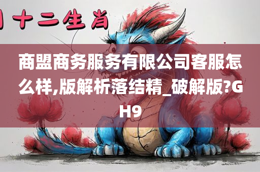 商盟商务服务有限公司客服怎么样,版解析落结精_破解版?GH9