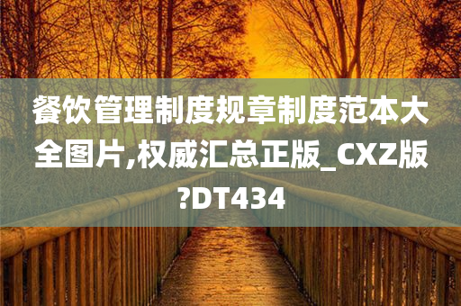 餐饮管理制度规章制度范本大全图片,权威汇总正版_CXZ版?DT434