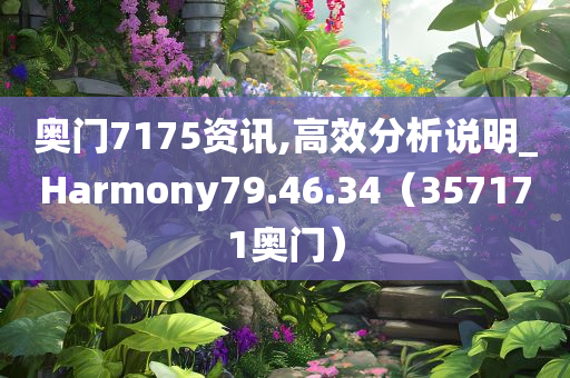 奥门7175资讯,高效分析说明_Harmony79.46.34（357171奥门）