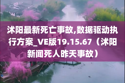 沭阳最新死亡事故,数据驱动执行方案_VE版19.15.67（沭阳新闻死人昨天事故）