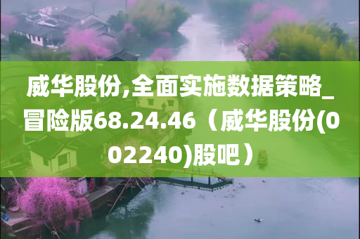 威华股份,全面实施数据策略_冒险版68.24.46（威华股份(002240)股吧）