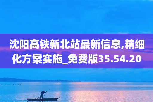 沈阳高铁新北站最新信息,精细化方案实施_免费版35.54.20