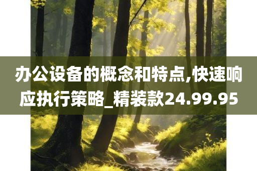 办公设备的概念和特点,快速响应执行策略_精装款24.99.95