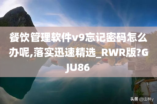 餐饮管理软件v9忘记密码怎么办呢,落实迅速精选_RWR版?GJU86