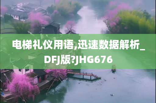 电梯礼仪用语,迅速数据解析_DFJ版?JHG676