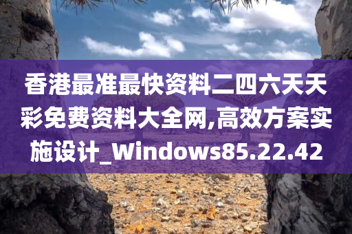 香港最准最快资料二四六天天彩免费资料大全网,高效方案实施设计_Windows85.22.42