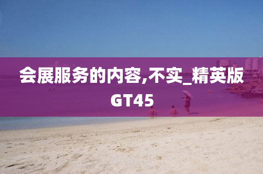 会展服务的内容,不实_精英版GT45