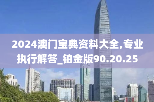 2024澳门宝典资料大全,专业执行解答_铂金版90.20.25