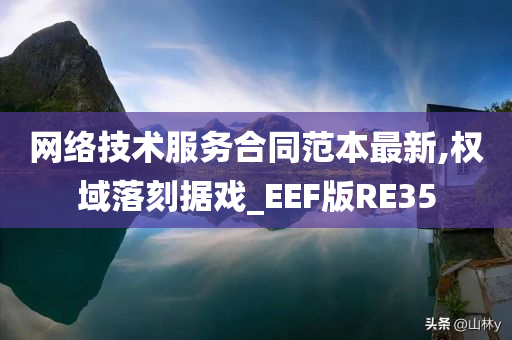 网络技术服务合同范本最新,权域落刻据戏_EEF版RE35