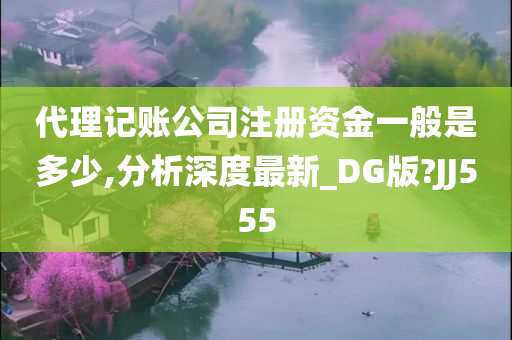 代理记账公司注册资金一般是多少,分析深度最新_DG版?JJ555