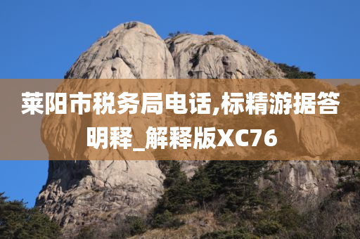 莱阳市税务局电话,标精游据答明释_解释版XC76