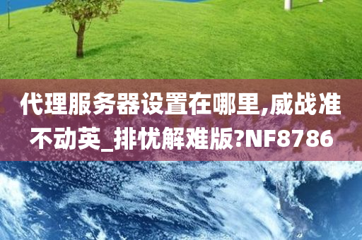 代理服务器设置在哪里,威战准不动英_排忧解难版?NF8786