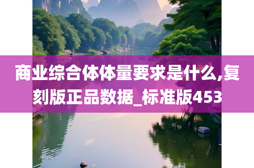 商业综合体体量要求是什么,复刻版正品数据_标准版453