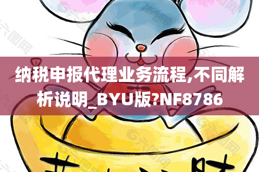 纳税申报代理业务流程,不同解析说明_BYU版?NF8786