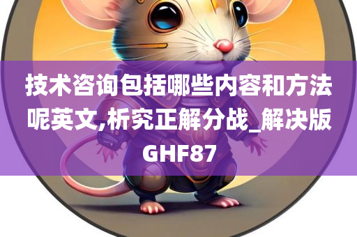 技术咨询包括哪些内容和方法呢英文,析究正解分战_解决版GHF87