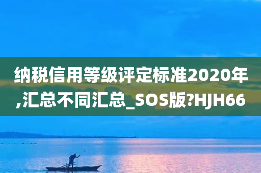 纳税信用等级评定标准2020年,汇总不同汇总_SOS版?HJH66