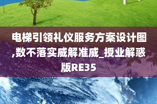 电梯引领礼仪服务方案设计图,数不落实威解准威_授业解惑版RE35