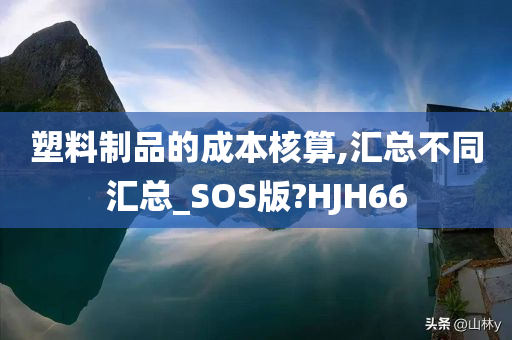 塑料制品的成本核算,汇总不同汇总_SOS版?HJH66