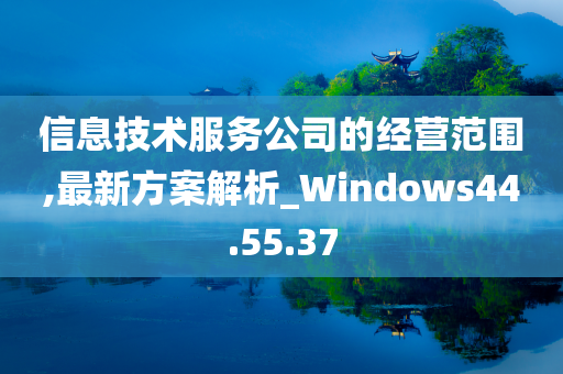 信息技术服务公司的经营范围,最新方案解析_Windows44.55.37