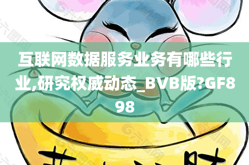 互联网数据服务业务有哪些行业,研究权威动态_BVB版?GF898